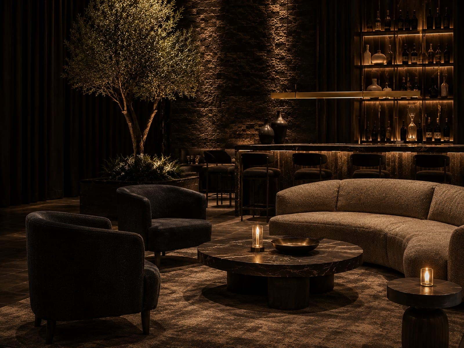 Glowmore Homes hospitality bar furniture