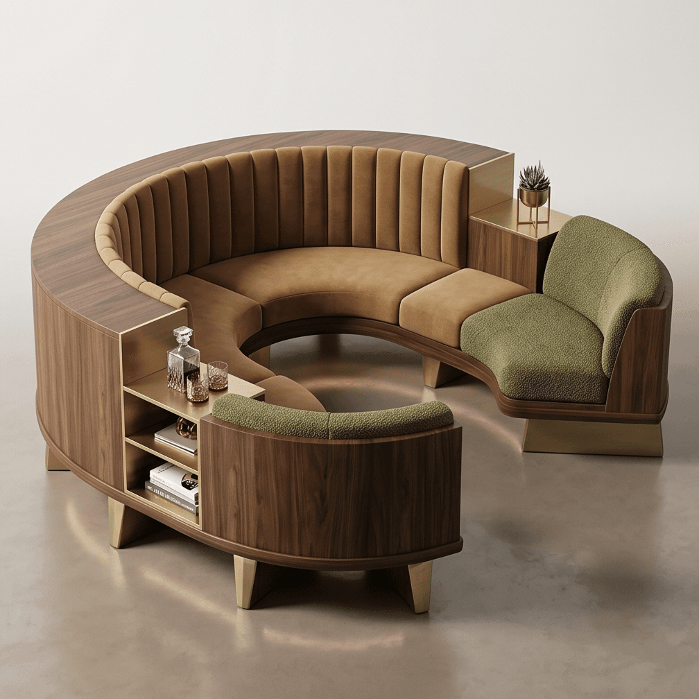 Curved Banquet System Luxury Hospitality