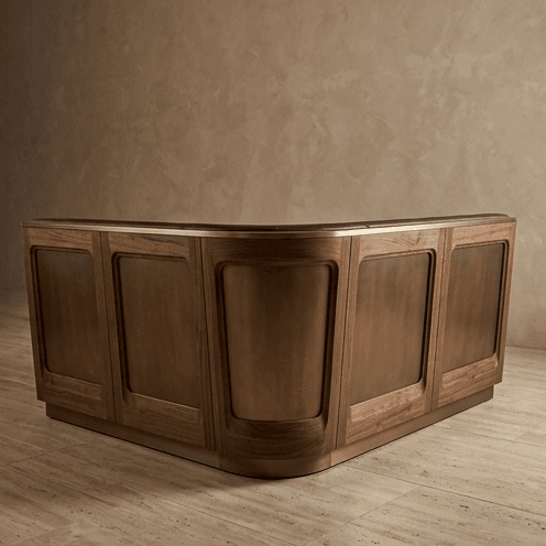 Banquette Seating Luxury Restaurant Angle 3