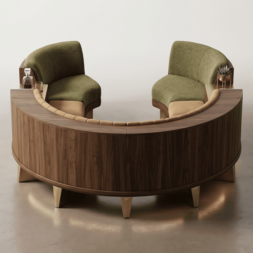 Curved Banquet System Luxury Hospitality Angle 3