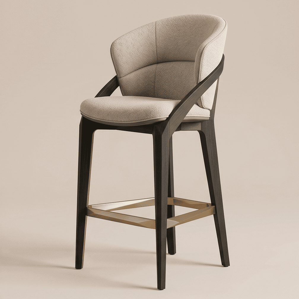 Luxury Bar Stool Angle 1