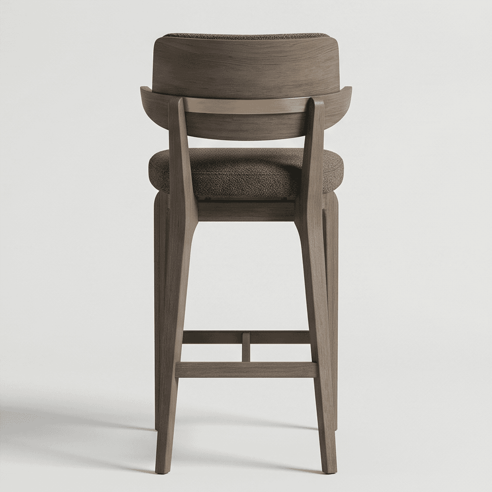 Modern Bar Stool Luxury Hospitality Angle 3