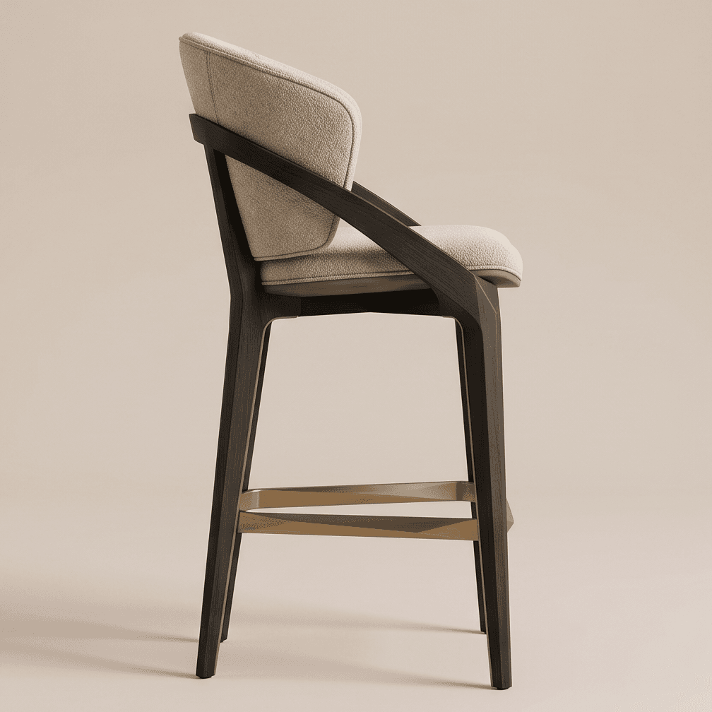 Luxury Bar Stool Angle 4