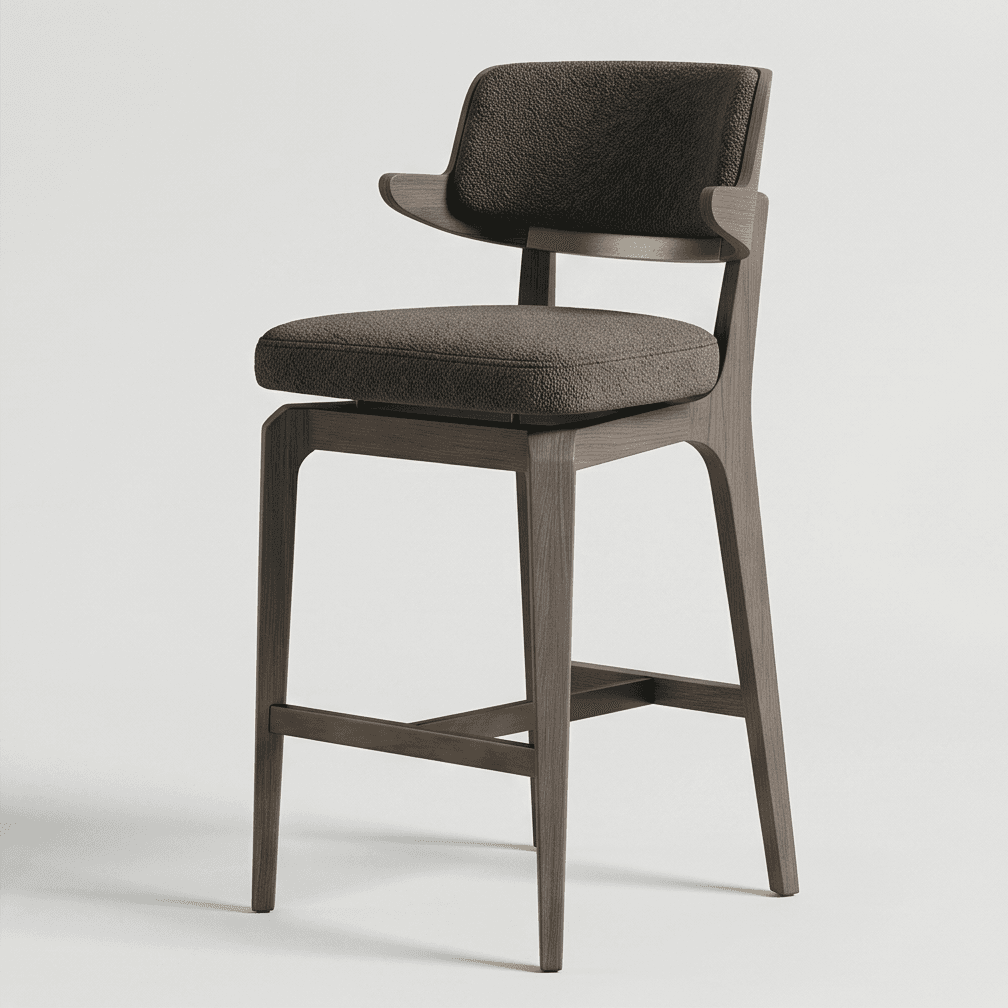 Modern Bar Stool Luxury Hospitality Angle 1
