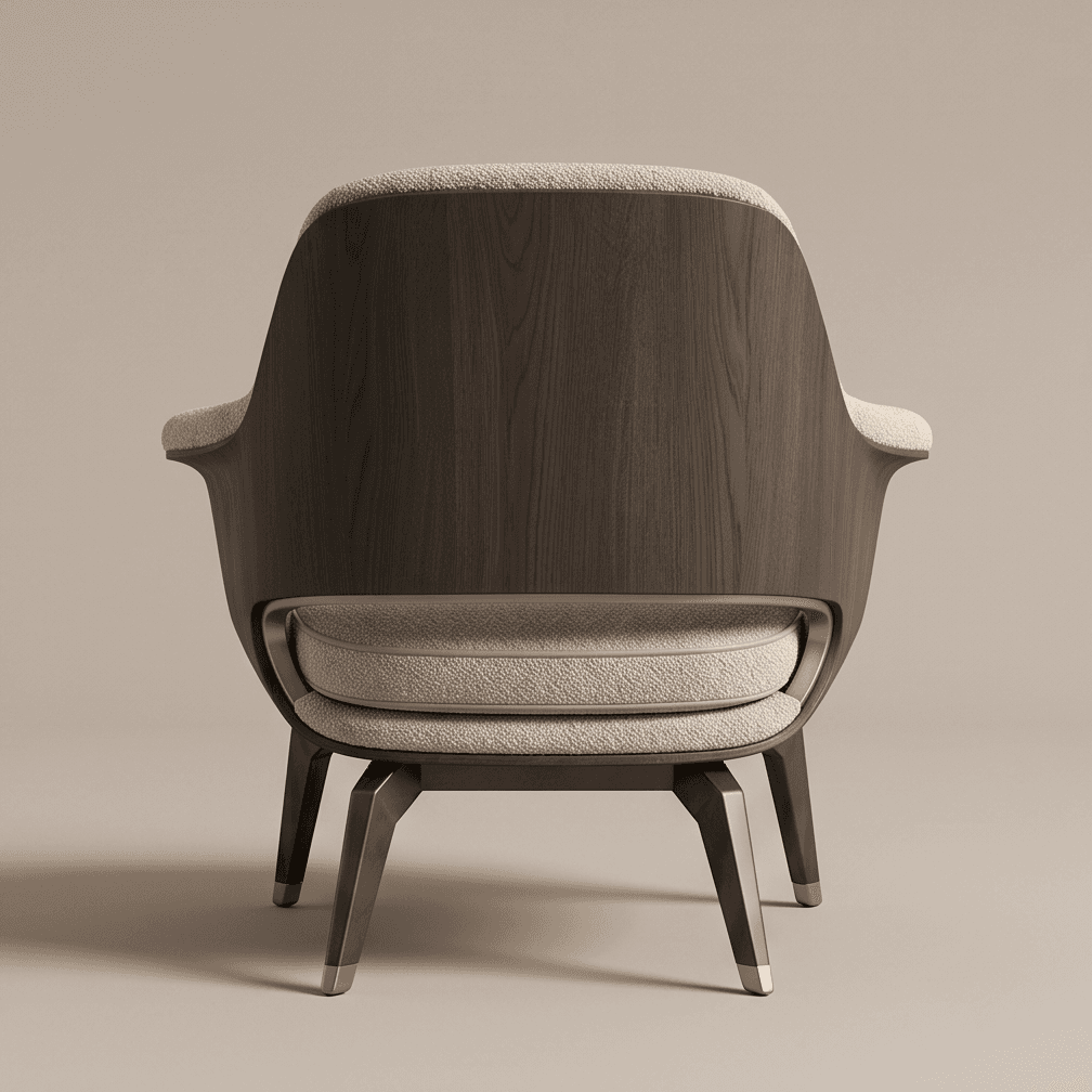 Curved Armchair Dining Set Luxury Hospitality Angle 3