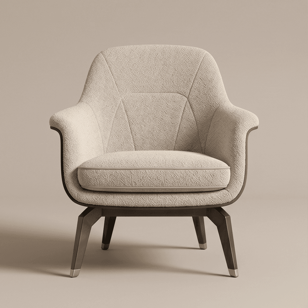 Curved Armchair Dining Set Luxury Hospitality angle 2