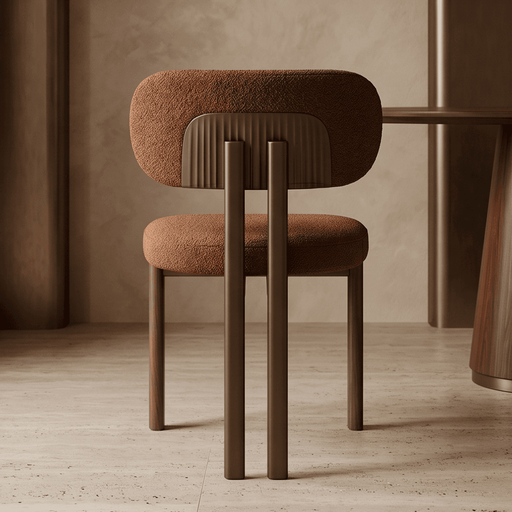Dining Chair Set Modern Fabric Angle 3