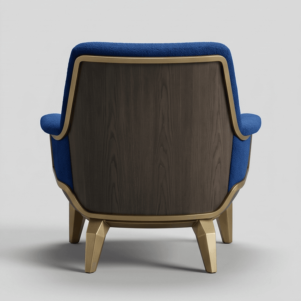 Luxury Armchair Editorial Angle 3