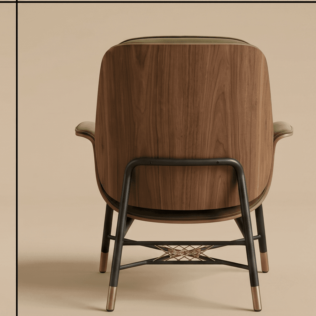 Luxury Armchair Green Velvet Angle 3