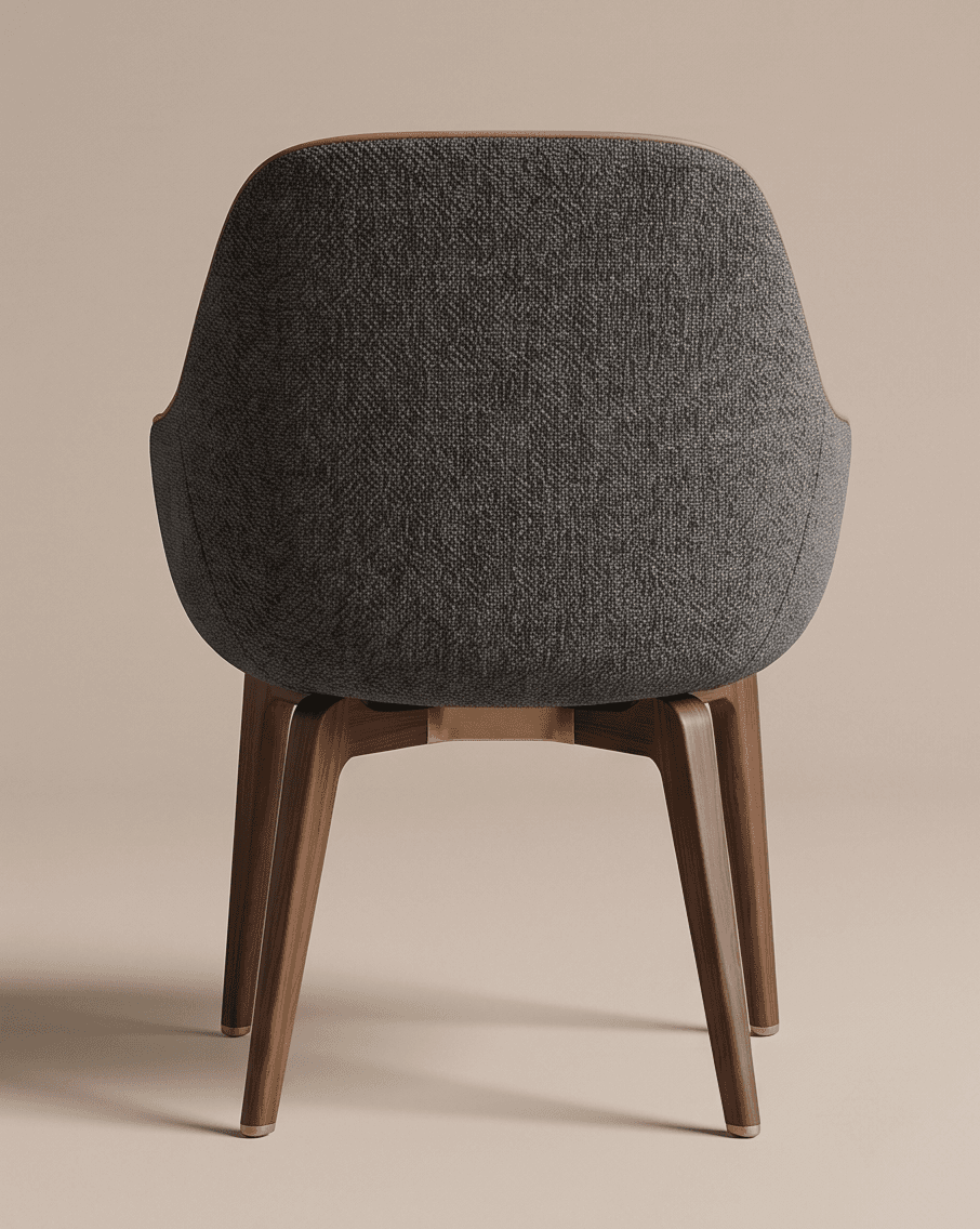 Luxury Leather Chair Modern Hospitality Angle 3