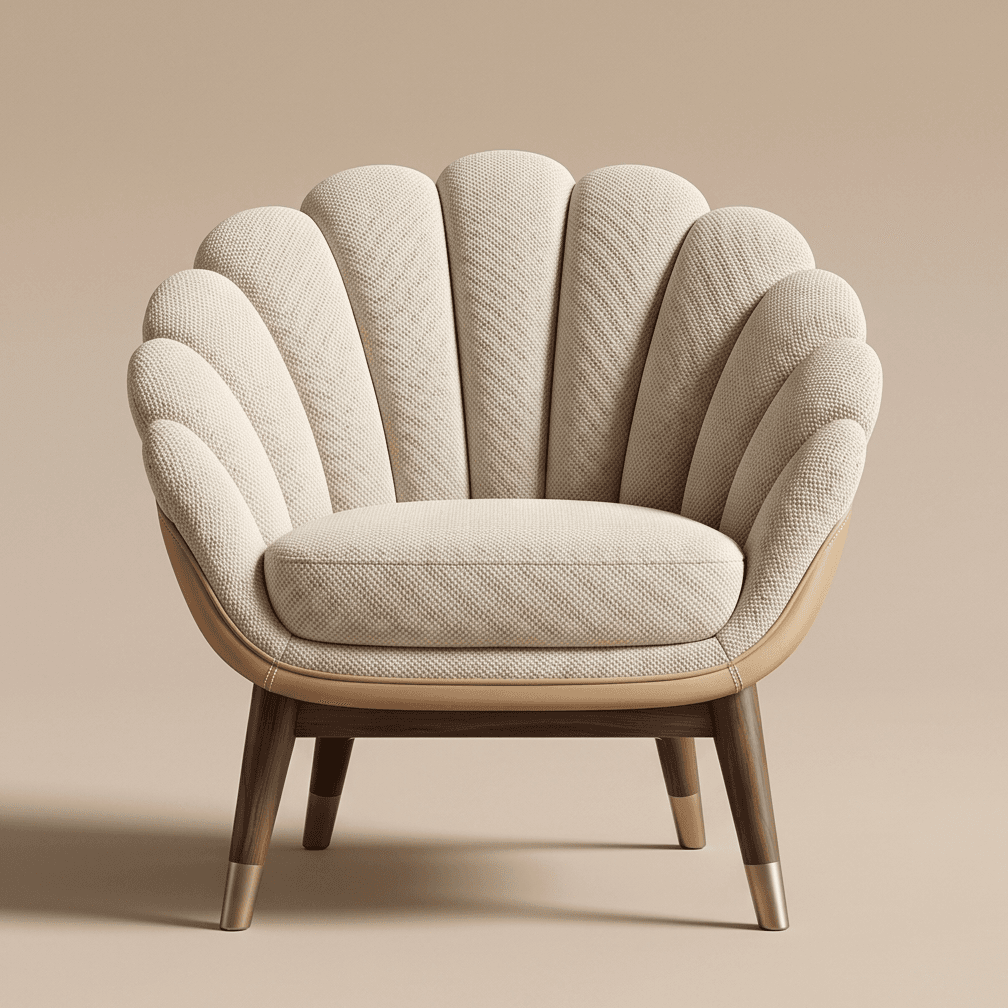 Shell Chair Luxury Hospitality Angle 2