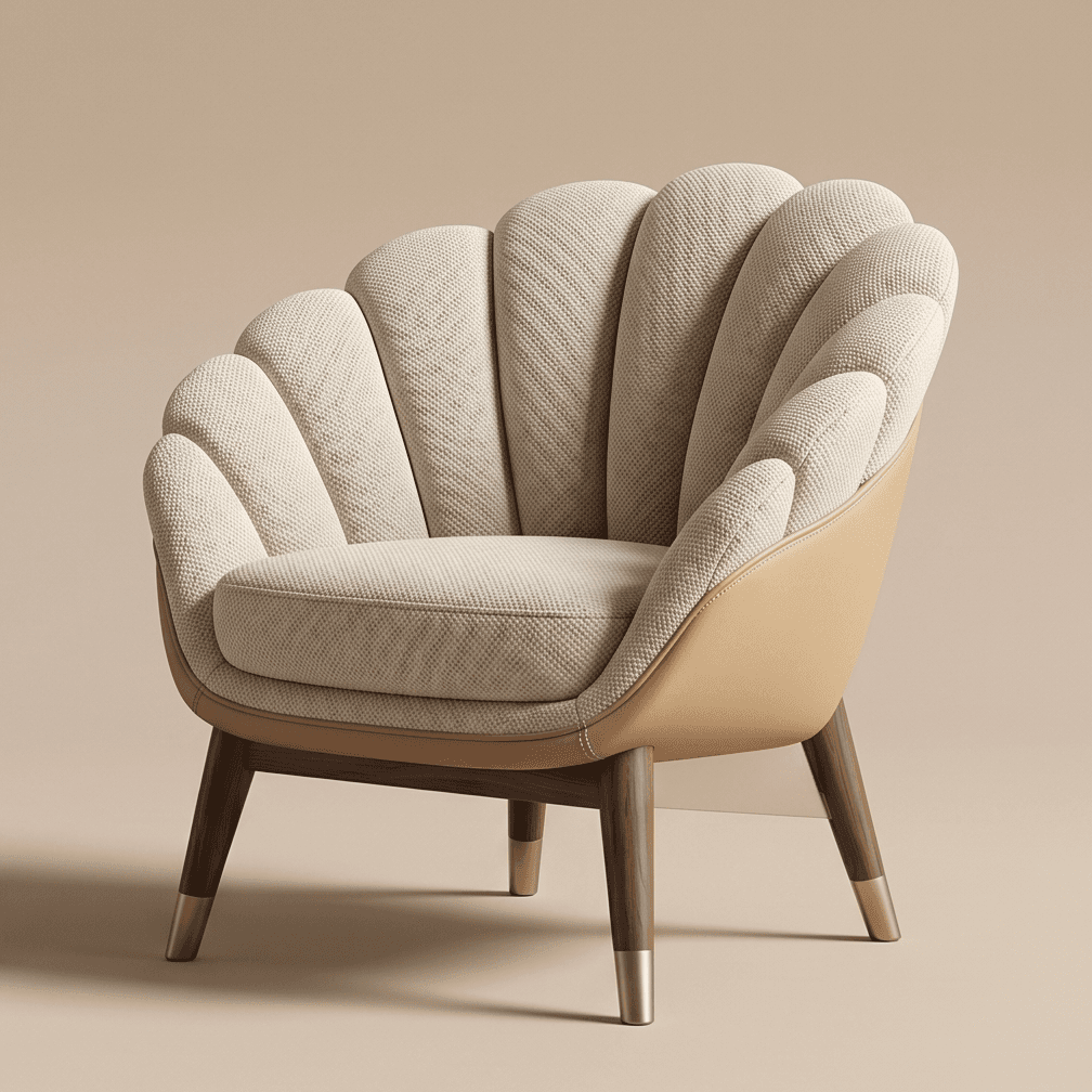 Shell Chair Luxury Hospitality Angle 1