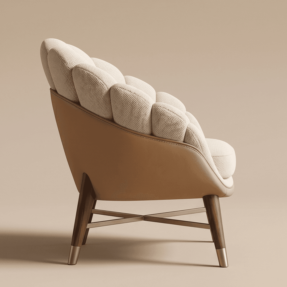 Shell Chair Luxury Hospitality Angle 4