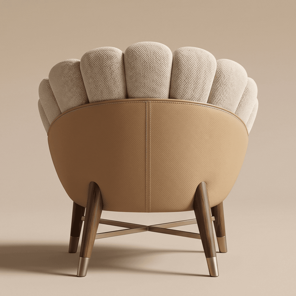 Shell Chair Luxury Hospitality Angle 3