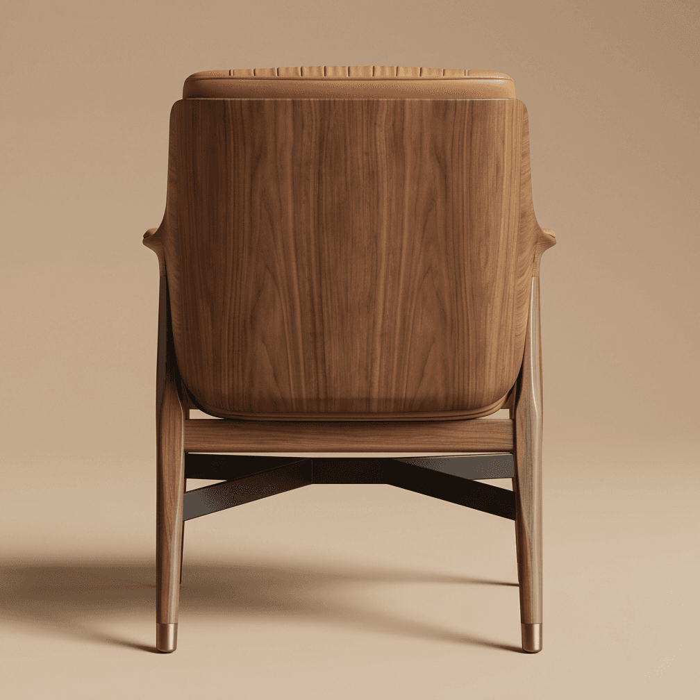 Tufted Armchair Leather Luxury Hospitality Angle 3