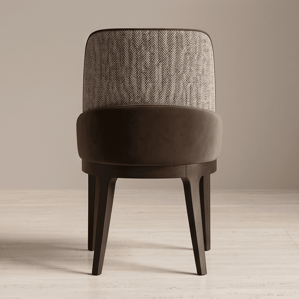 Upholstered Armchair Dining Luxury Hospitality Angle 3