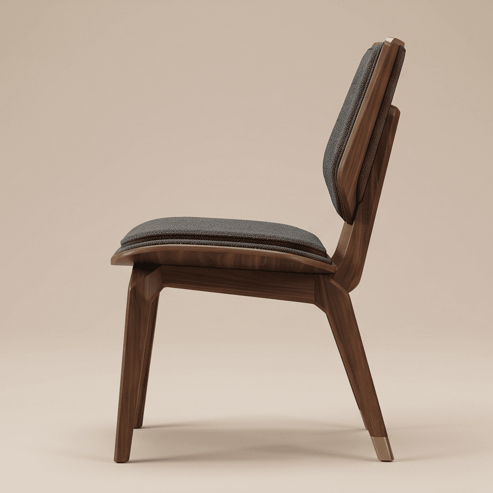 Upholstered Dining Chair Luxury Hospitality Angle 4