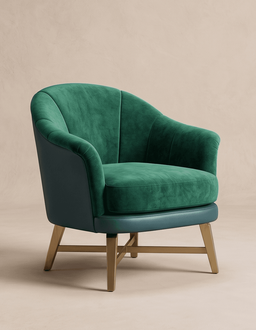 Velvet Armchair Luxury Seating