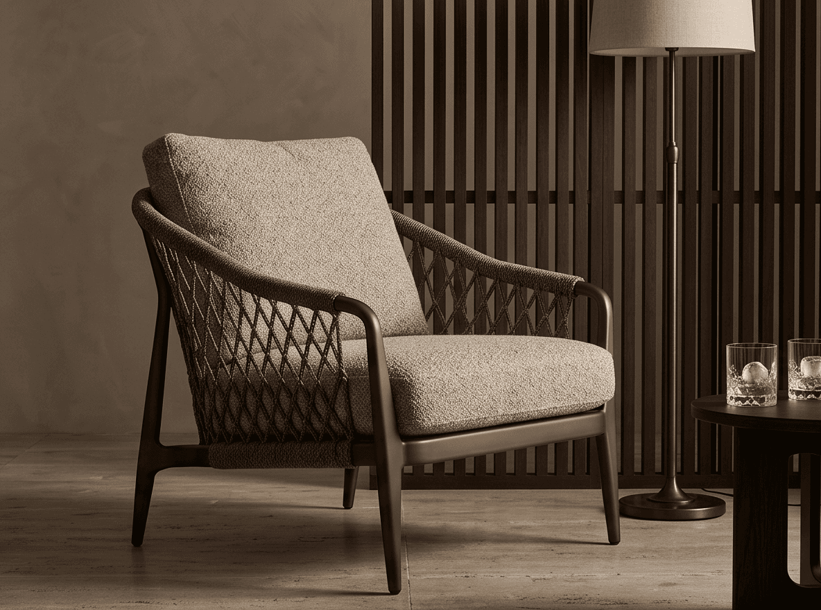 Woven Armchair Luxury Hospitality