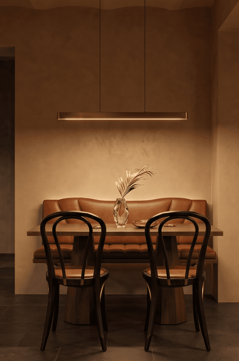 Leather Lounge Dining Set Restaurant Hospitality Angle 3
