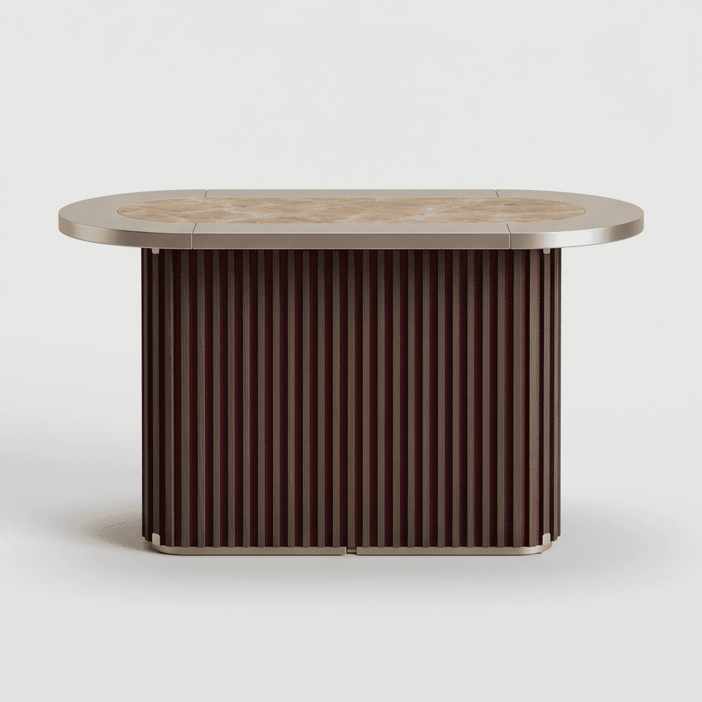 Luxury Reception Desk Angle 3