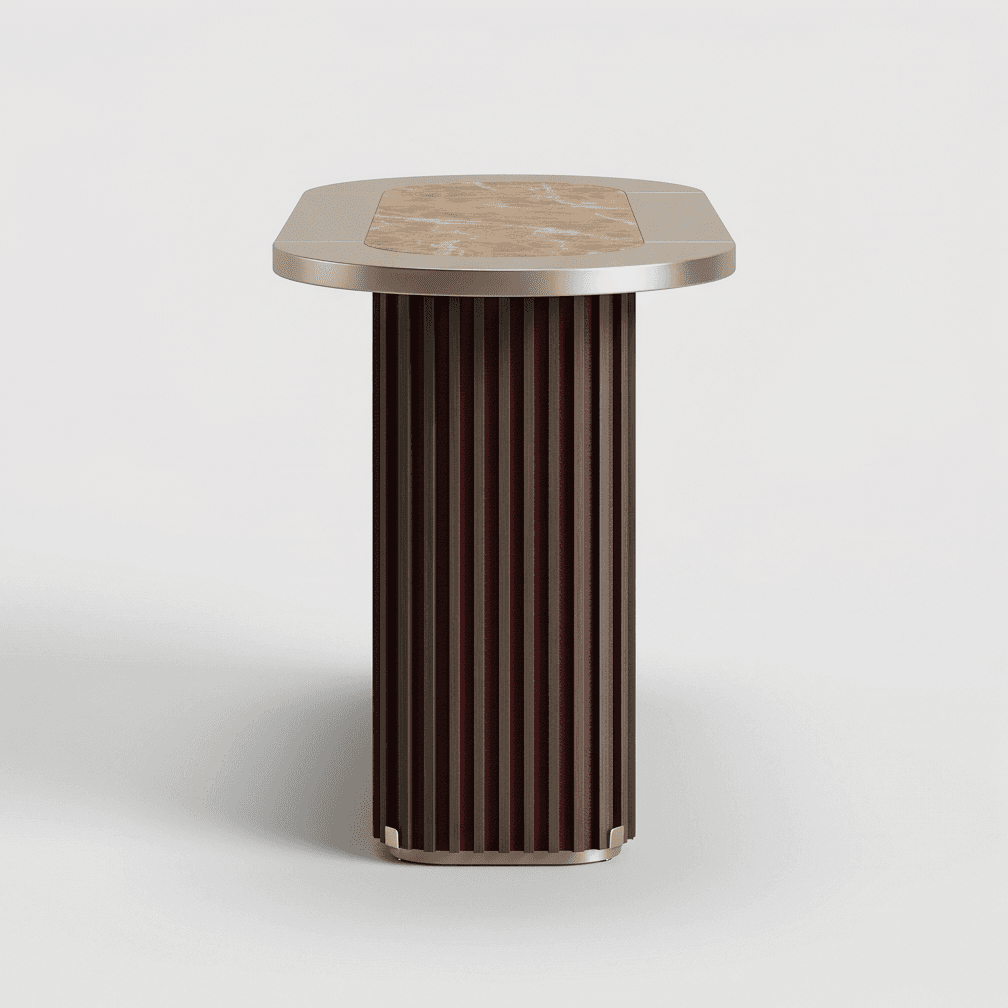 Luxury Reception Desk Angle 4