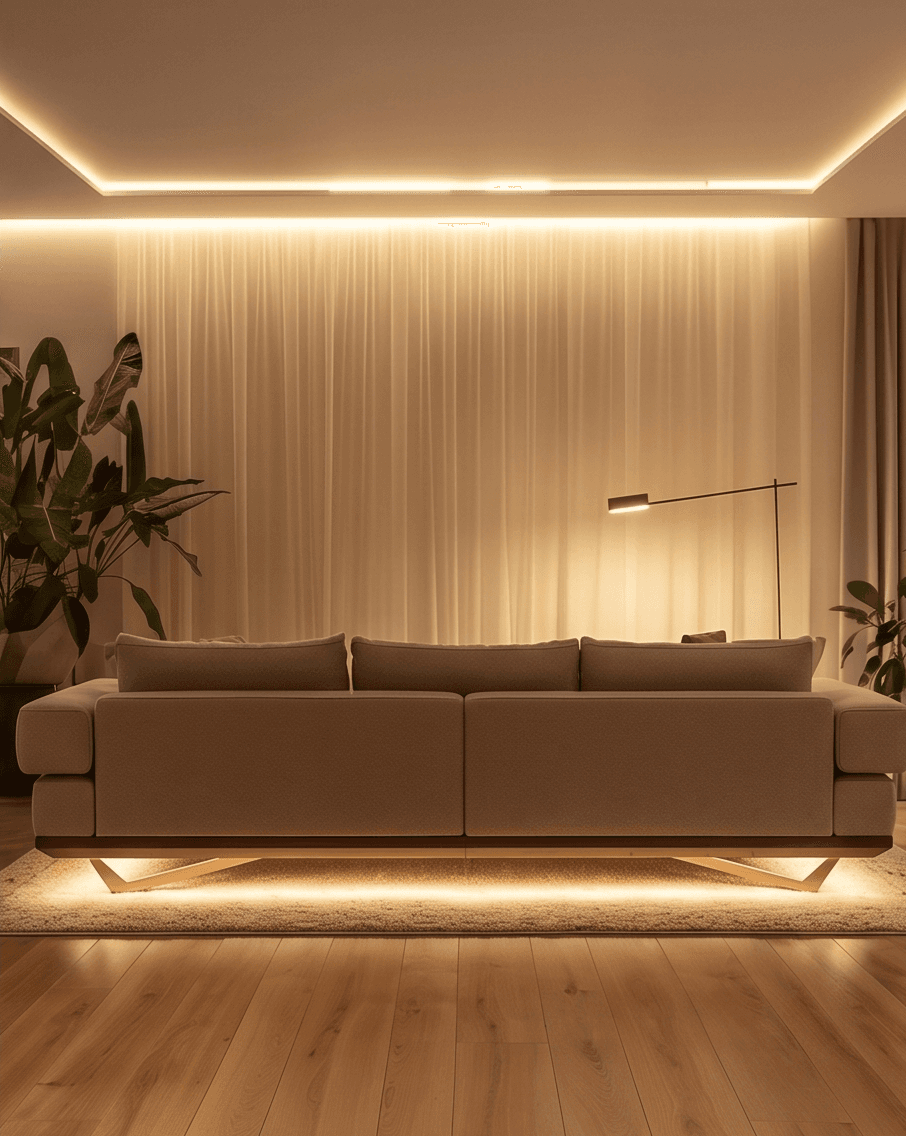 Modular Sectional Sofa Set Luxury Editorial Angle 3