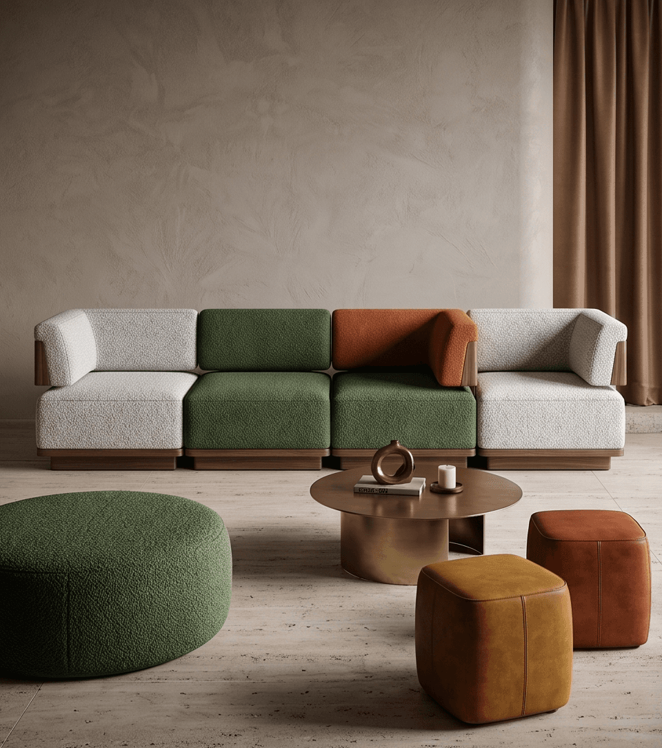 Modular Sectional Sofa Set Luxury Hospitality Angle 2