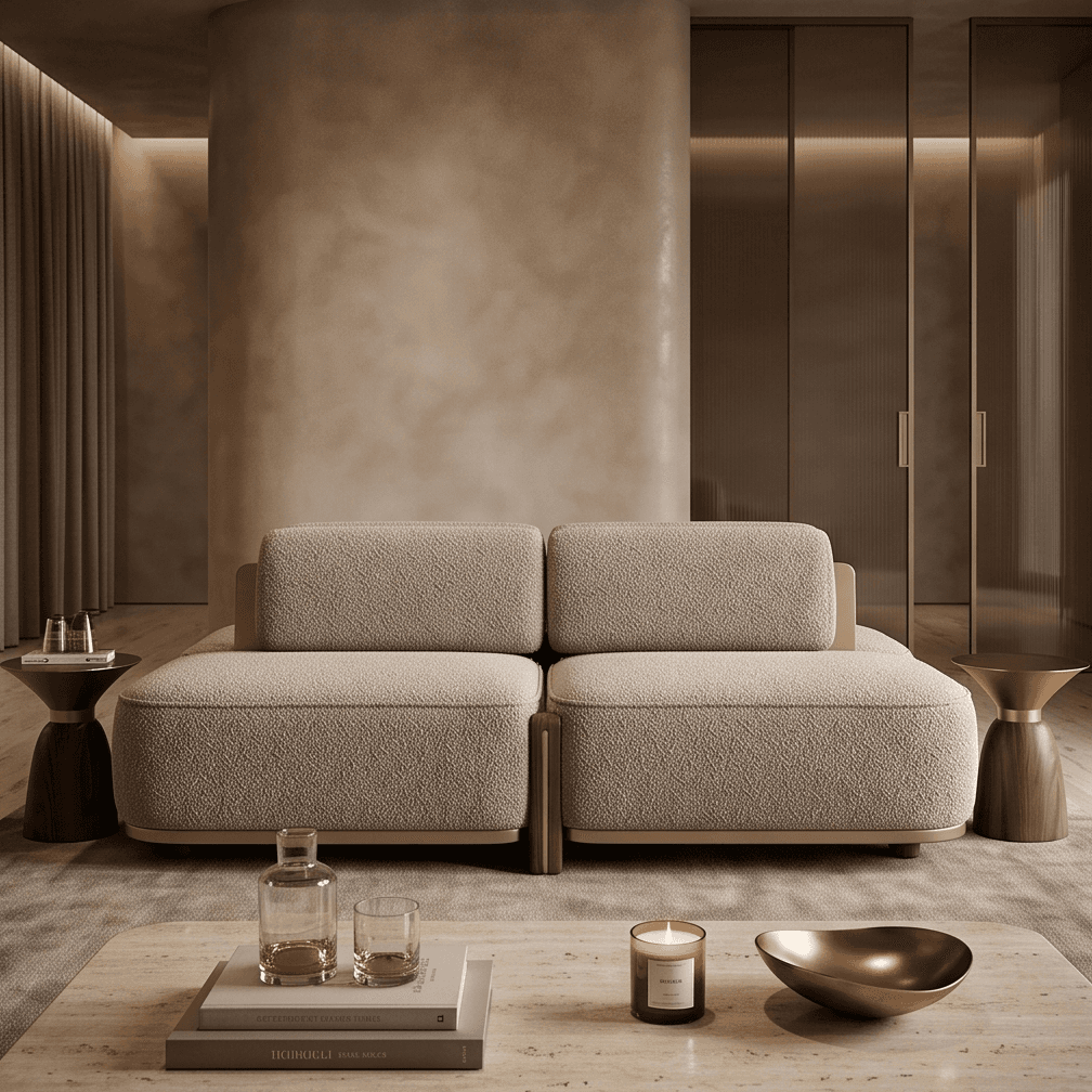 Modular Sofa Set Luxury Lounge Angle 2