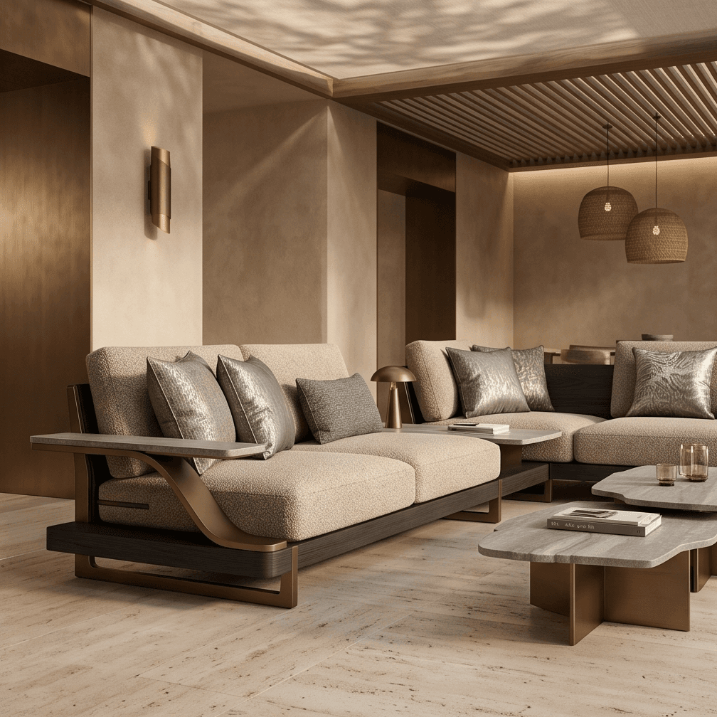 Sectional Sofa Living Luxury Modern Angle 1