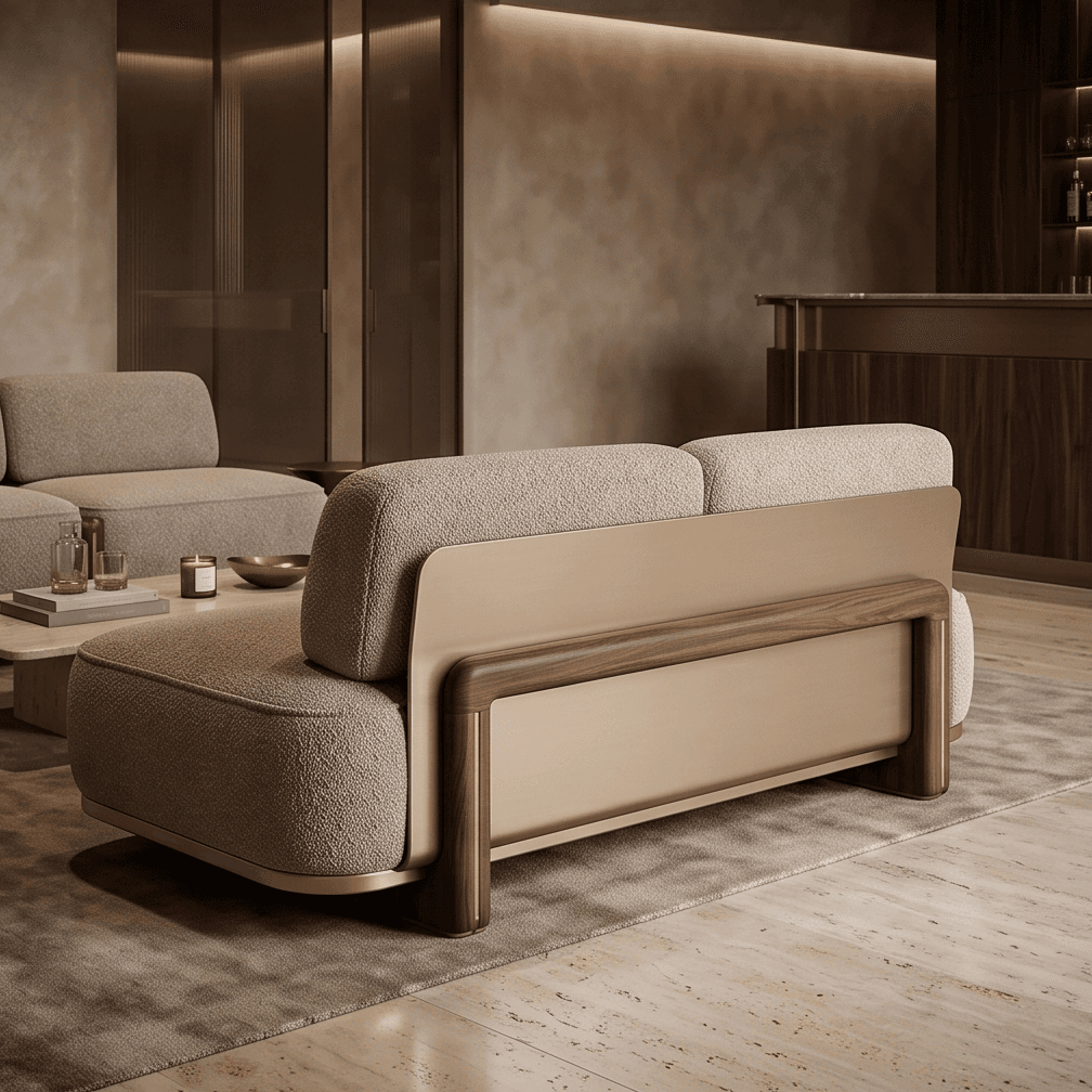 Modular Sofa Set Luxury Lounge Angle 3