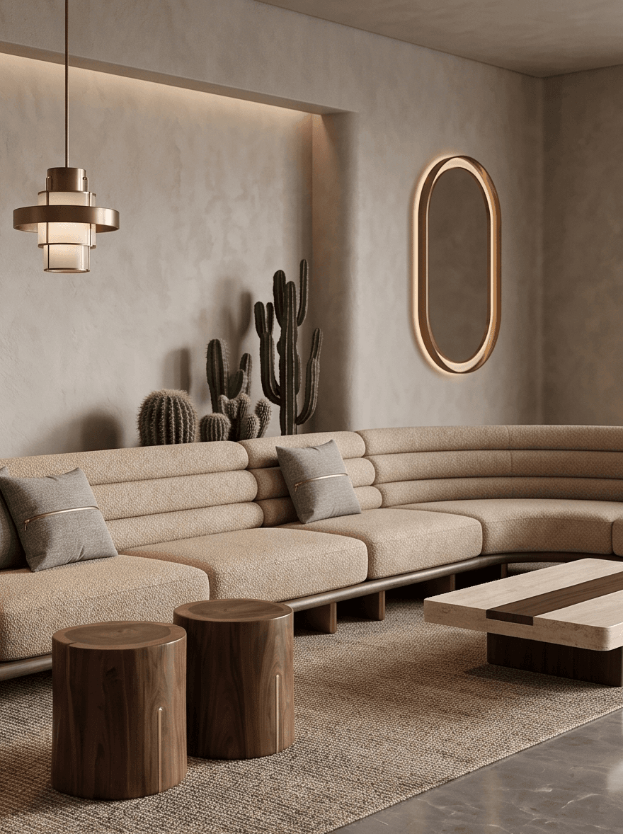 Sectional Sofa Luxury Hospitality Angle 1