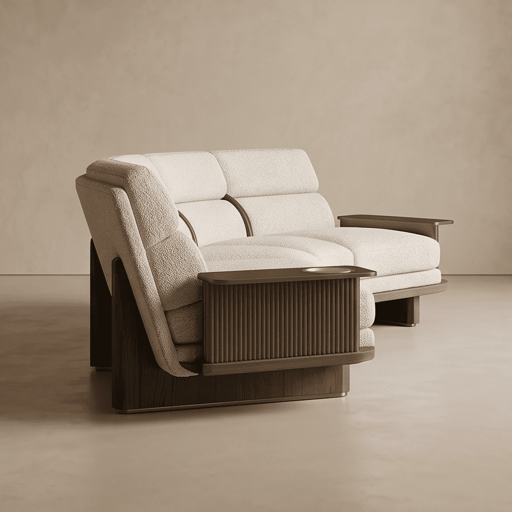 Sectional Sofa Set Luxury Hospitality Angle 4