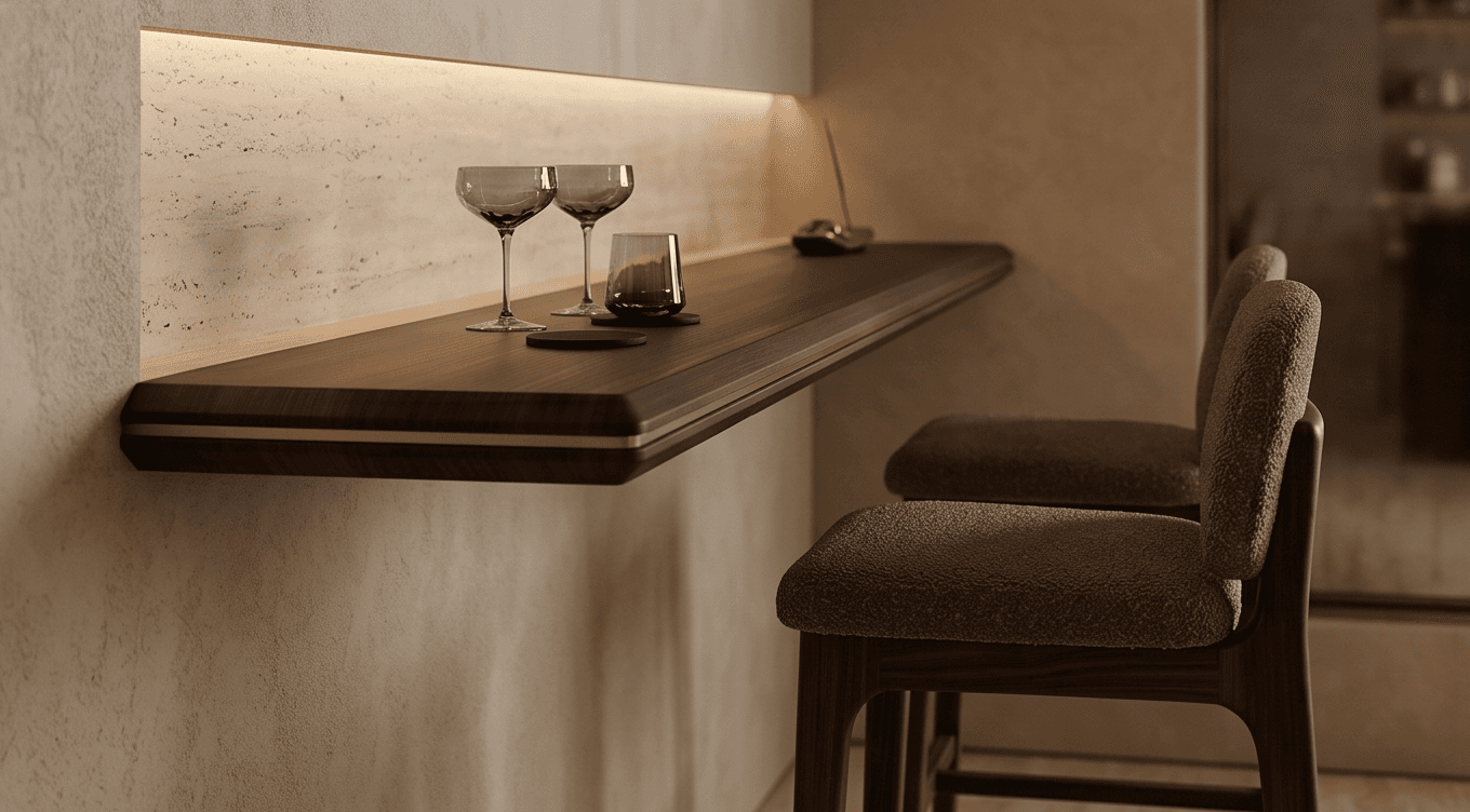 Bar Stool Set Luxury Hospitality Angle 4