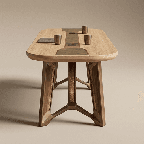 Live Edge Conference Table Angle 3