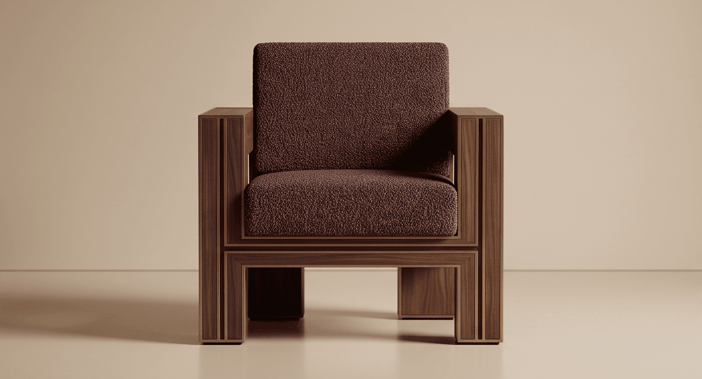 Wooden Upholstered Dining Chair