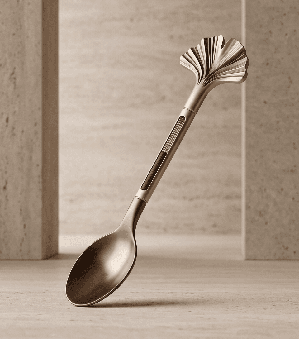 Gold Metal Knife Angle 3
