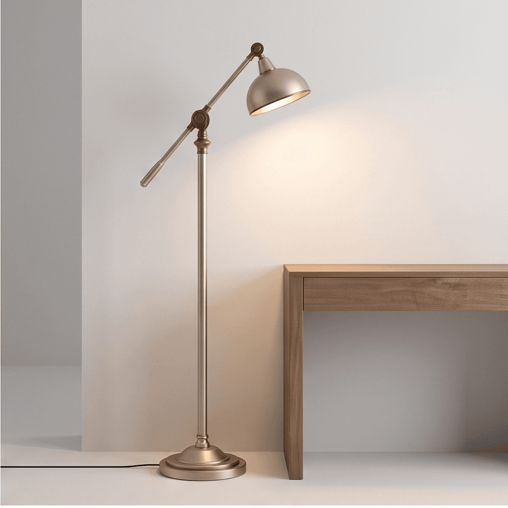 Metal Adjustable Floor Lamp Angle 1