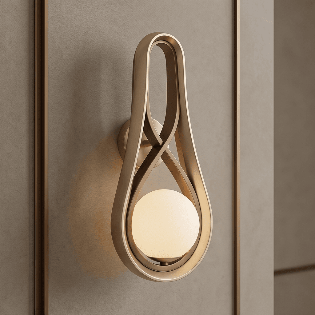 Modern Metal Wall Sconce