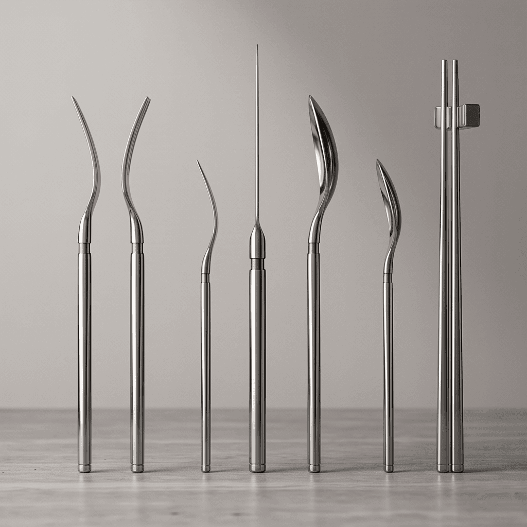 Stainless Steel Cutlery Set Angle 3