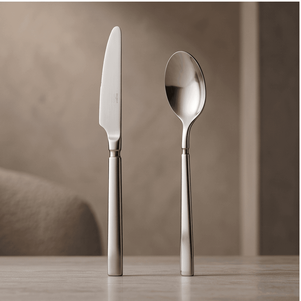 Stainless Steel Cutlery Set 2 Angle 3