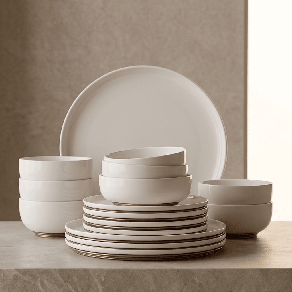 Porcelain Dinnerware Set angle 2