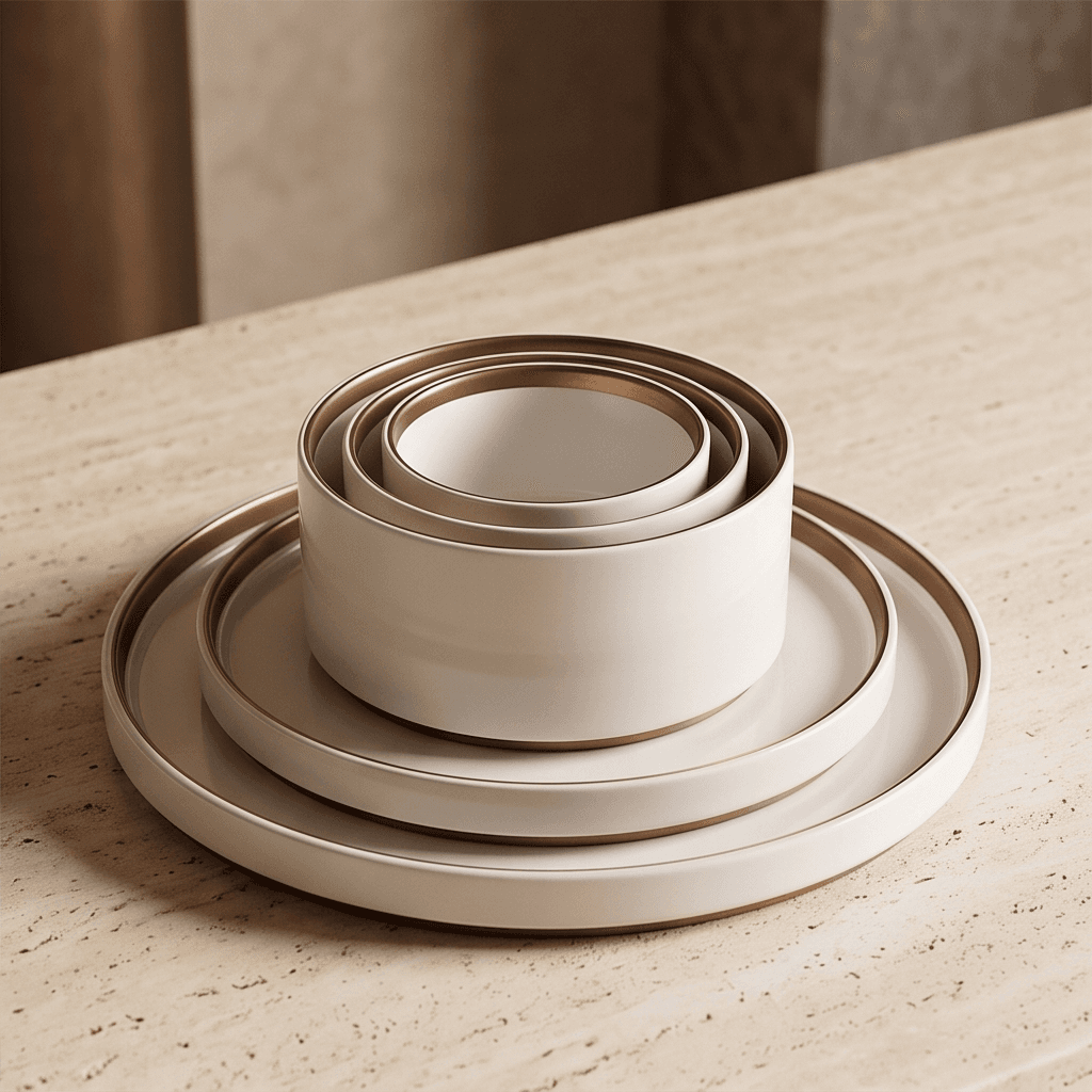 Porcelain Dinnerware Set 2 Angle 1