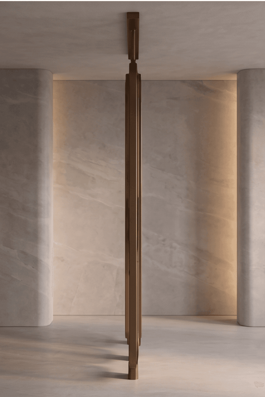 Metal Frame Glass Partition Angle 3