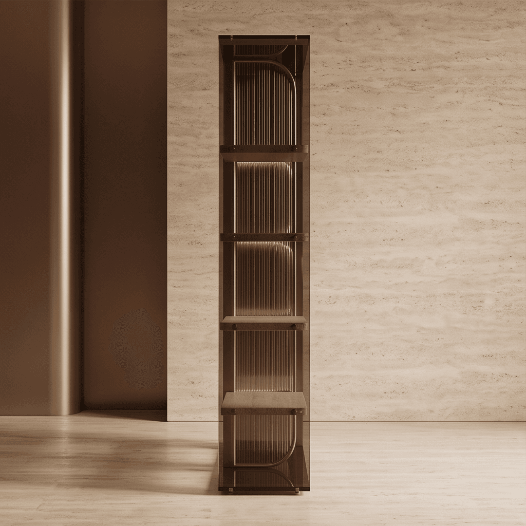 Modern Metal Stone Shelf Angle 3